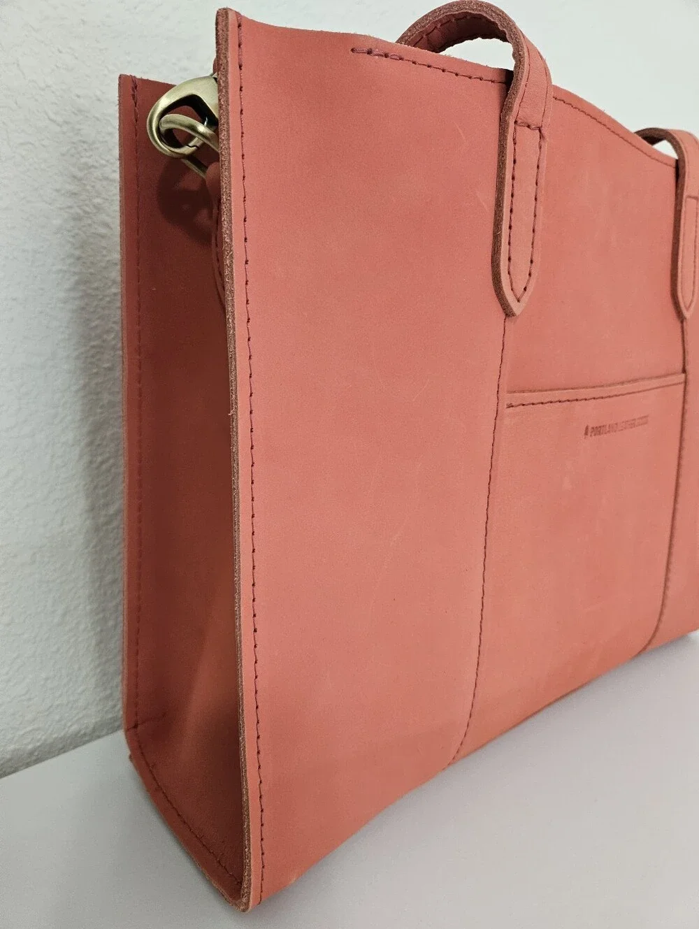 E/W Lola Crossbody Tote Bag - Sherbet - Portland Leather Goods
